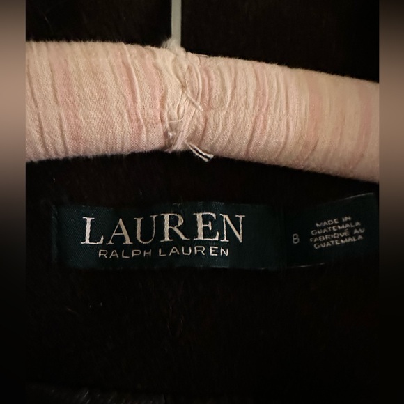 Ralph Lauren Military Green Double-Breasted Coat - Picture 2 of 3